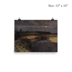 Silence by Isaac Ilyich Levitan, 1898 poster 3