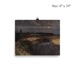 Silence by Isaac Ilyich Levitan, 1898 poster 4