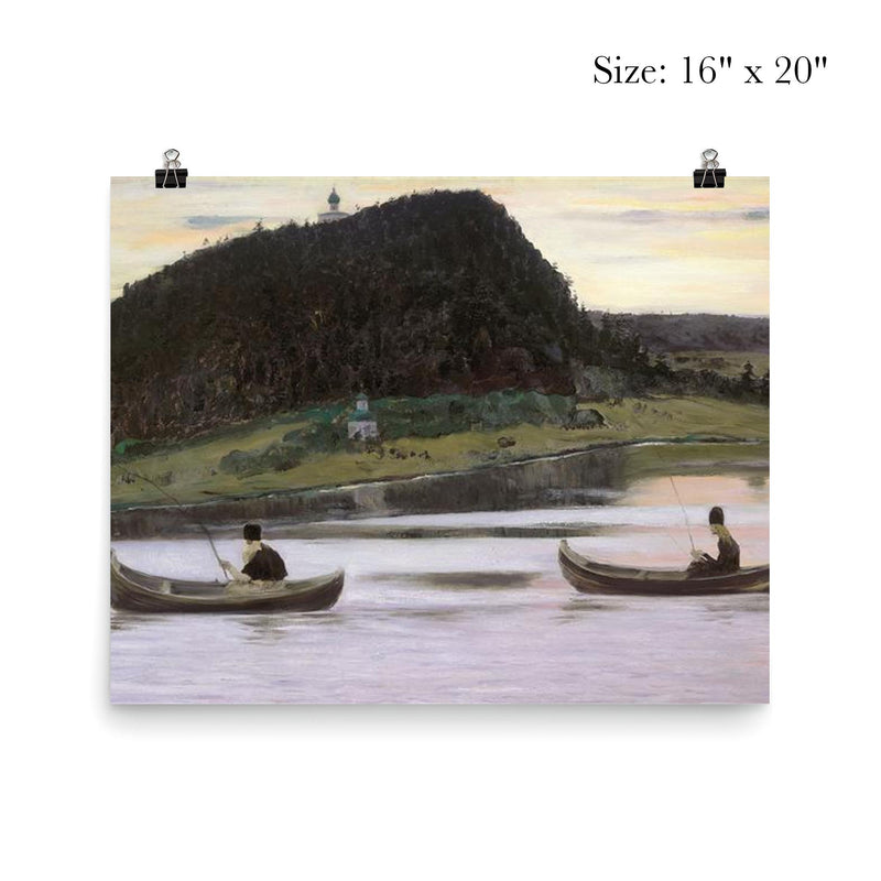 Silence by Mikhail Nesterov poster 2