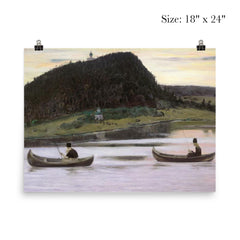 Silence by Mikhail Nesterov poster 5