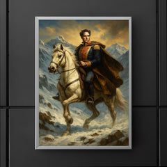 Simón Bolívar crossing the Andes poster 5