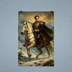 Simón Bolívar crossing the Andes poster 9