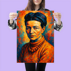 Simone de Beauvoir poster 3