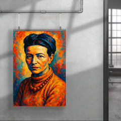 Simone de Beauvoir poster 4