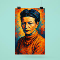 Simone de Beauvoir poster 6