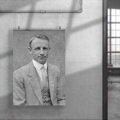 Sir Donald Bradman official portrait by Sam Hood poster 4