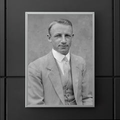 Sir Donald Bradman official portrait by Sam Hood poster 5