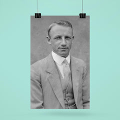 Sir Donald Bradman official portrait by Sam Hood poster 6