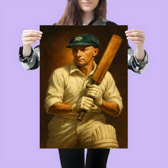 Sir Donald Bradman poster 3