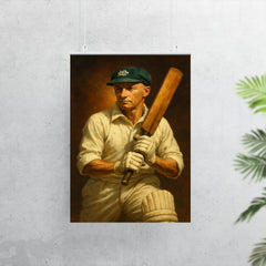 Sir Donald Bradman poster 7
