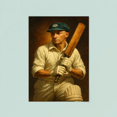 Sir Donald Bradman poster 8