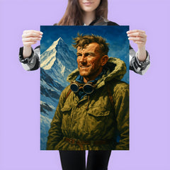 Sir Edmund Hillary poster 3