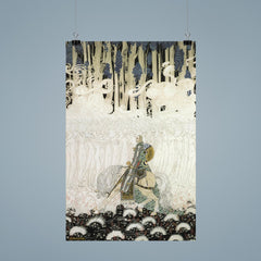 Sir Olaf and the Underworld by Kay Nielsen poster 9