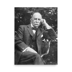 Sir William Osler poster on a plain backdrop in size 18"x24".