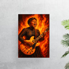 Sister Rosetta Tharpe electrified gospel blaze portrait poster 7