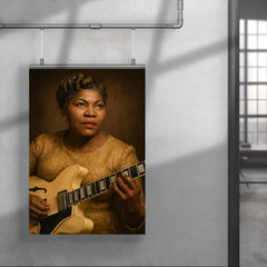 Sister Rosetta Tharpe portrait poster 4