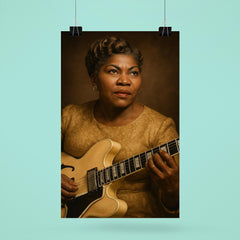Sister Rosetta Tharpe portrait poster 6