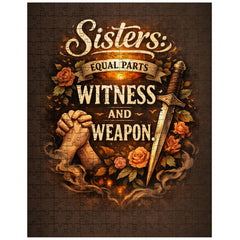 Sisters equal parts witness and weapon jigsaw puzzle