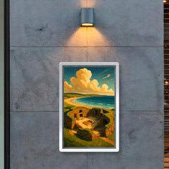 Skara Brae Scotland poster 2