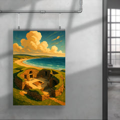 Skara Brae Scotland poster 4