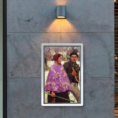 Skaters by Gari Melchers poster 2