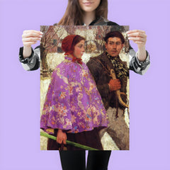 Skaters by Gari Melchers poster 3