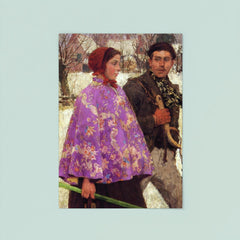 Skaters by Gari Melchers poster 8