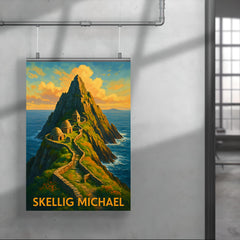 Skellig Michael Ireland poster 4