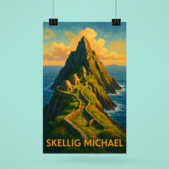 Skellig Michael Ireland poster 6