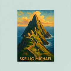 Skellig Michael Ireland poster 8