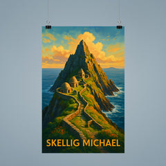 Skellig Michael Ireland poster 9