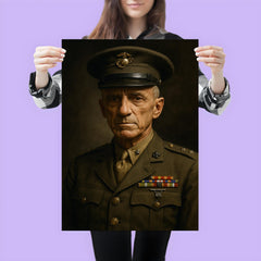 Smedley Butler portrait poster 3