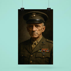 Smedley Butler portrait poster 6