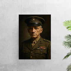 Smedley Butler portrait poster 7