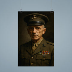 Smedley Butler portrait poster 9