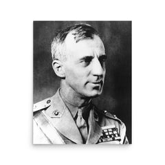 Smedley Butler poster on a plain backdrop in size 16"x20".