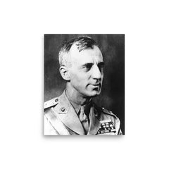 Smedley Butler poster on a plain backdrop in size 8"x10".