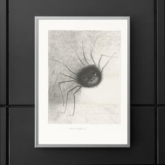 Smiling Spider by Odilon Redon, 1887 poster 5