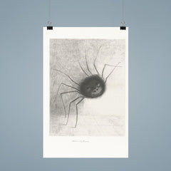Smiling Spider by Odilon Redon, 1887 poster 9