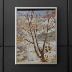 Snow Scene by Gari Melchers poster 5