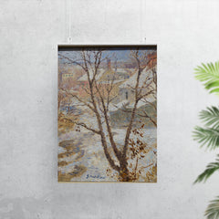 Snow Scene by Gari Melchers poster 7