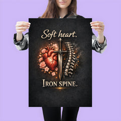 Soft heart Iron spine poster 3