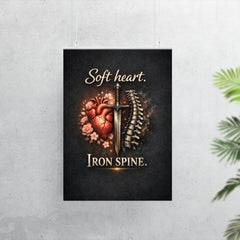Soft heart Iron spine poster 7