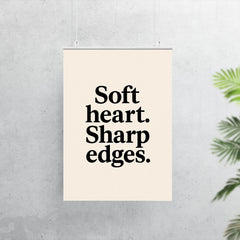 Soft heart Sharp edges poster 7