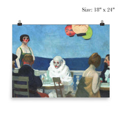 Soir Bleu by Edward Hopper poster 5