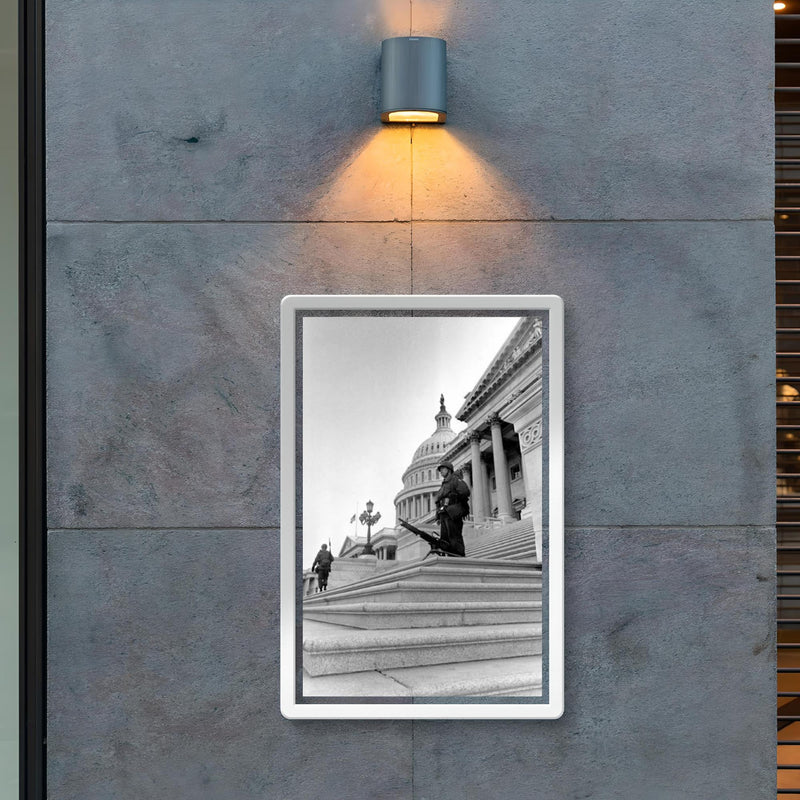 Soldier at U.S. Capitol During Martin Luther King Jr. Assassination Riots, April 1968 poster 2