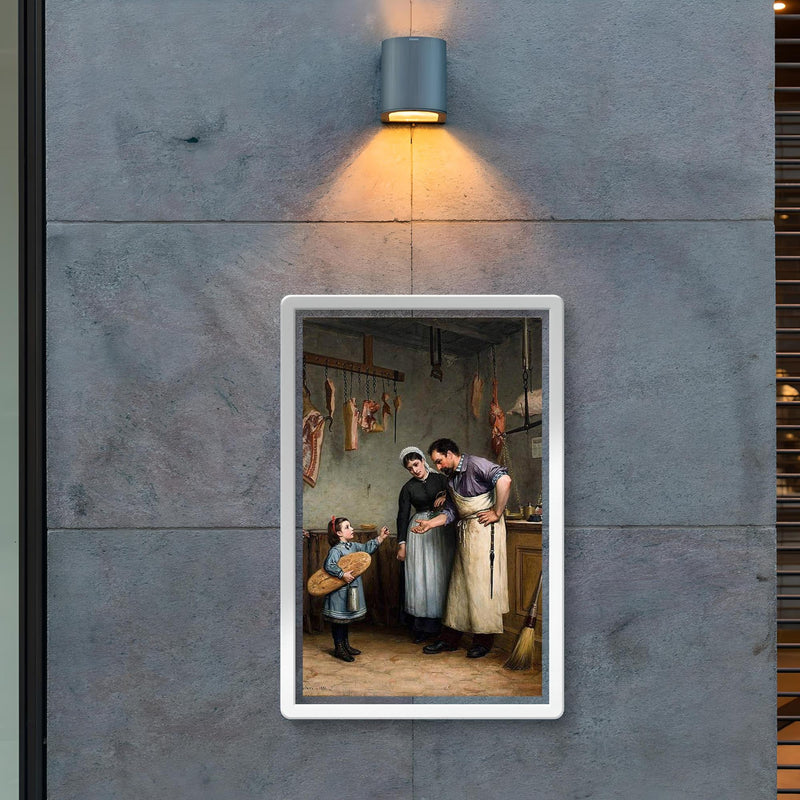 Something for the Cat by Adolf von Becker poster 2