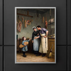 Something for the Cat by Adolf von Becker poster 5