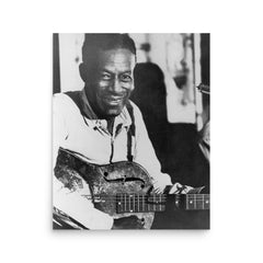 Son House poster on a plain backdrop in size 16"x20".