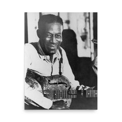 Son House poster on a plain backdrop in size 18"x24".